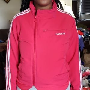 Women's Adidas Side Zip Jacket!